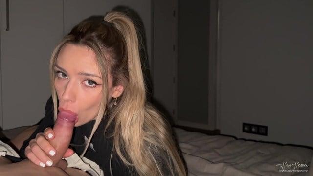 Hope Heaven напоролась на трах, придя в гости к другу